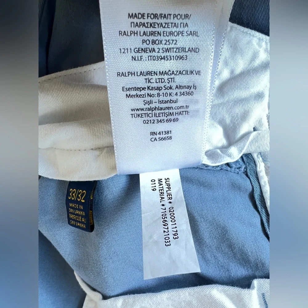 Polo Ralph Lauren size 33w